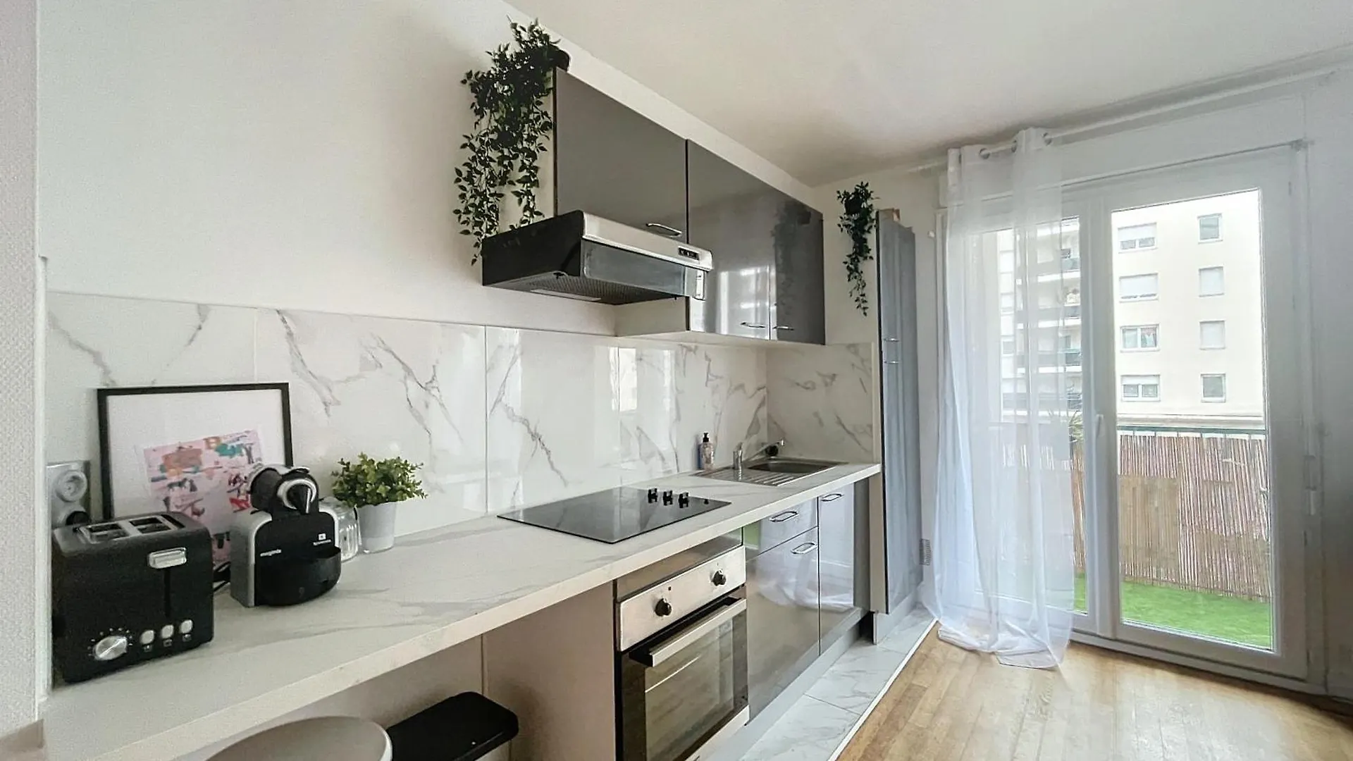 Le Ptit Lyonnais, Prox Tram T3, Terrasse, Moderne Apartman Villeurbanne Franciaország